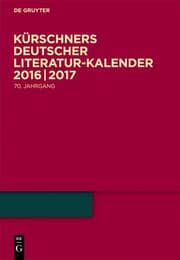 Cover von Kürschners Deutscher Literatur-Kalender 2016/2017