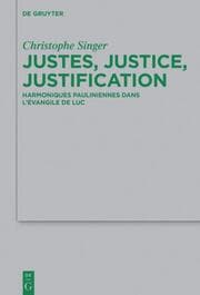 Cover von Justes, justice, justification
