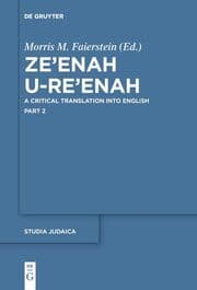 Cover von Ze'enah u Re'enah