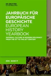 Cover von Material Culture in Modern Diplomacy from the 15th to the 20th Century
