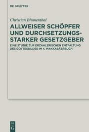 Cover von Allweiser Schöpfer und durchsetzungsstarker Gesetzgeber