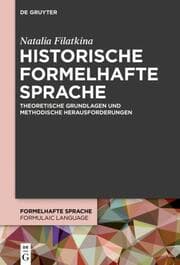 Cover von Historische formelhafte Sprache