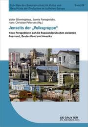 Cover von Jenseits der 'Volksgruppe'