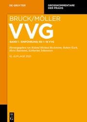 Cover von VVG §§ 1-18 VVG