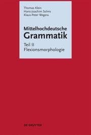 Cover von Flexionsmorphologie