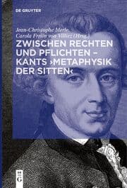 Cover von Zwischen Rechten und Pflichten - Kants Metaphysik der Sitten