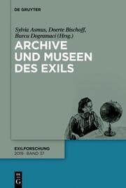 Cover von Archive und Museen des Exils