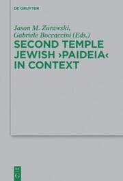 Cover von Second Temple Jewish Paideia in Context