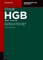 Cover von HGB 3 - §§ 105-160