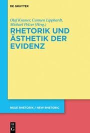 Cover von Rhetorik und Ästhetik der Evidenz