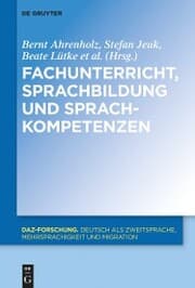 Cover von Fachunterricht, Sprachbildung und Sprachkompetenzen