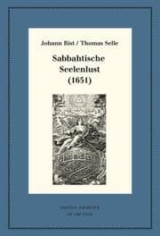 Cover von Sabbahtische Seelenlust (1651)