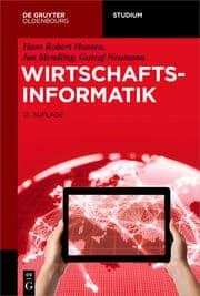 Cover von Wirtschaftsinformatik