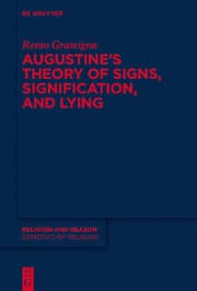 Cover von Augustine's Theory of Signs, Signification, and Lying