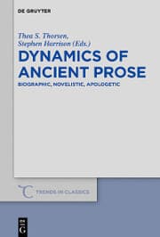 Cover von Dynamics of Ancient Prose