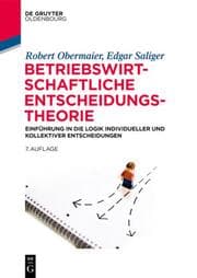 Cover von Betriebswirtschaftliche Entscheidungstheorie