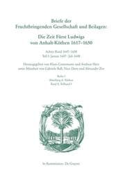Cover von Die Deutsche Akademie des 17. Jahrhunderts 1647-1650