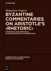 Cover von Byzantine Commentaries on Aristotle's Rhetoric