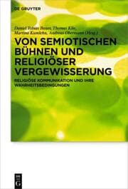 Cover von Von semiotischen Bühnen und religiöser Vergewisserung
