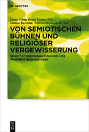 Cover von Von semiotischen Bühnen und religiöser Vergewisserung