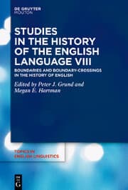Cover von Studies in the History of the English Language VIII