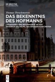 Cover von Das Bekenntnis des Hofmanns
