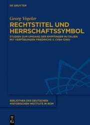 Cover von Rechtstitel und Herrschaftssymbol