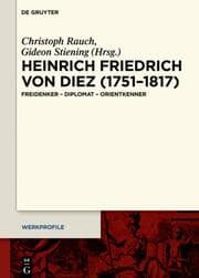 Cover von Heinrich Friedrich von Diez (1751-1817)