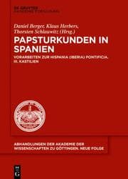 Cover von Papsturkunden in Spanien