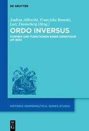 Cover von Ordo inversus