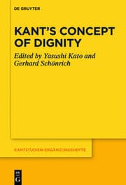 Cover von Kant's Concept of Dignity