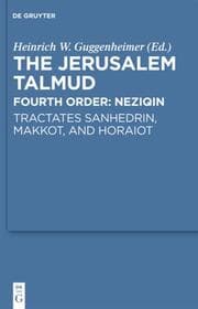 Cover von Tractates Sanhedrin, Makkot, and Horaiot