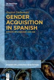 Cover von Gender Acquisition in Spanish