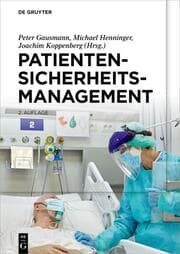 Cover von Patientensicherheitsmanagement