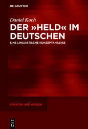 Cover von Der »Held« im Deutschen