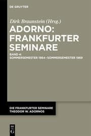 Cover von Sommersemester 1964 - Sommersemester 1969