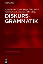 Cover von Diskursgrammatik