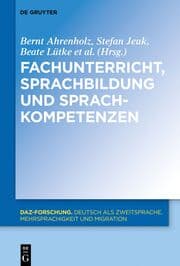 Cover von Fachunterricht, Sprachbildung und Sprachkompetenzen