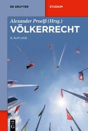 Cover von Völkerrecht