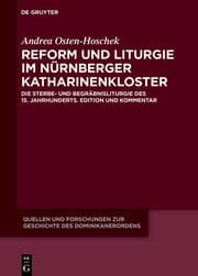 Cover von Reform und Liturgie im Nürnberger Katharinenkloster