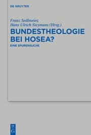 Cover von Bundestheologie bei Hosea?