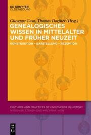 Cover von Genealogisches Wissen in Mittelalter und Früher Neuzeit