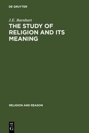 Cover von The Study of Religion and its Meaning