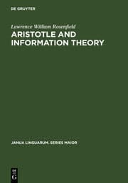 Cover von Aristotle and Information Theory
