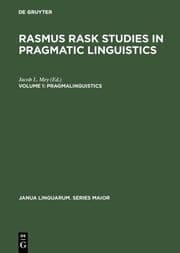 Cover von Pragmalinguistics