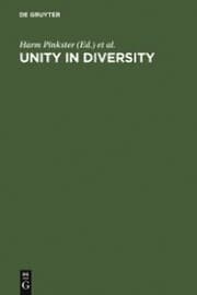 Cover von Unity in Diversity