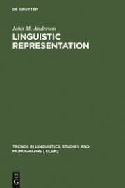 Cover von Linguistic Representation