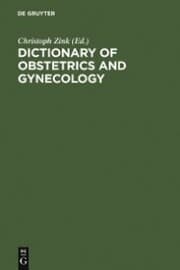 Cover von Dictionary of Obstetrics and Gynecology