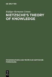 Cover von Nietzsche's Theory of Knowledge