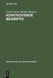 Cover von Kontroverse Begriffe